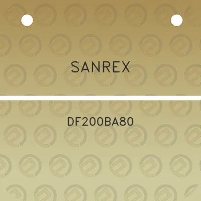 sanrex-df200ba80