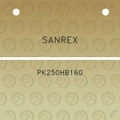 sanrex-pk250hb160