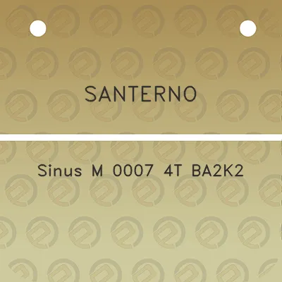 santerno-sinus-m-0007-4t-ba2k2