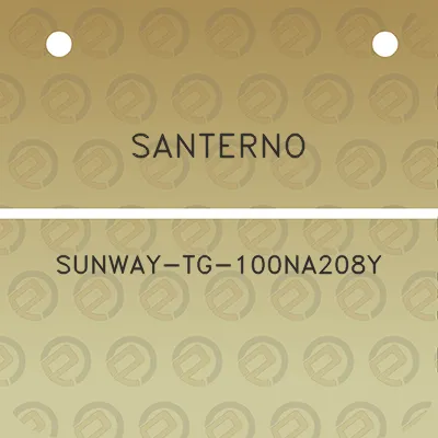 santerno-sunway-tg-100na208y