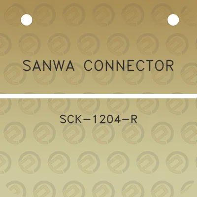 sanwa-connector-sck-1204-r