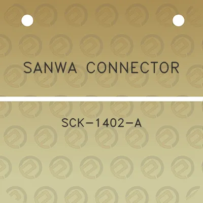 sanwa-connector-sck-1402-a