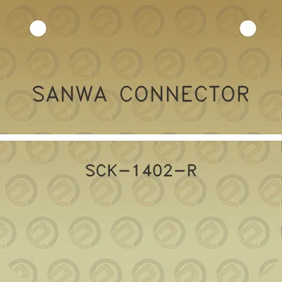 sanwa-connector-sck-1402-r