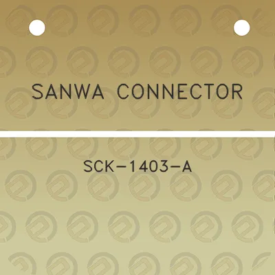 sanwa-connector-sck-1403-a