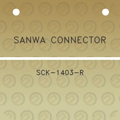 sanwa-connector-sck-1403-r