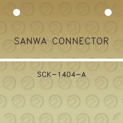 sanwa-connector-sck-1404-a