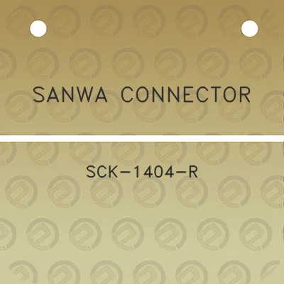 sanwa-connector-sck-1404-r