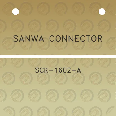 sanwa-connector-sck-1602-a