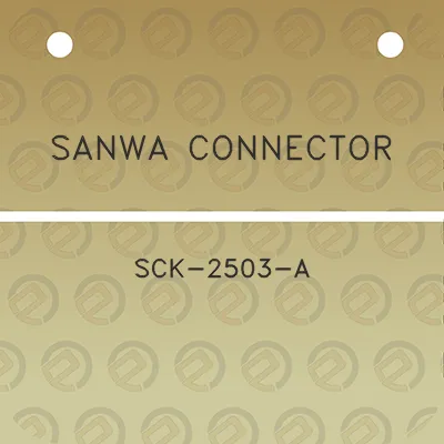 sanwa-connector-sck-2503-a