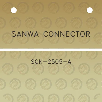 sanwa-connector-sck-2505-a