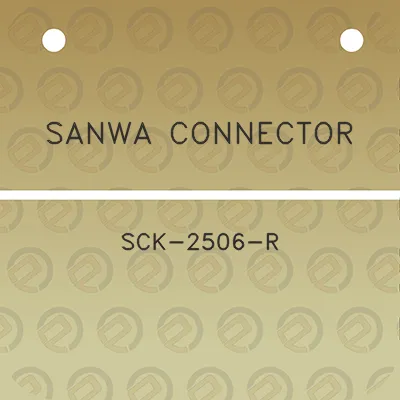 sanwa-connector-sck-2506-r