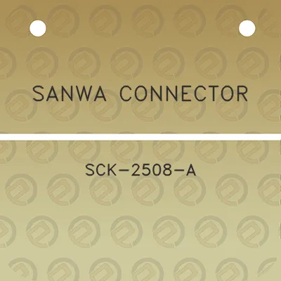 sanwa-connector-sck-2508-a