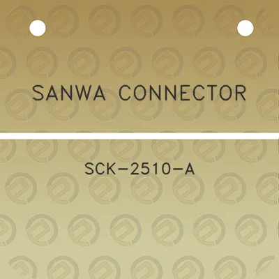 sanwa-connector-sck-2510-a