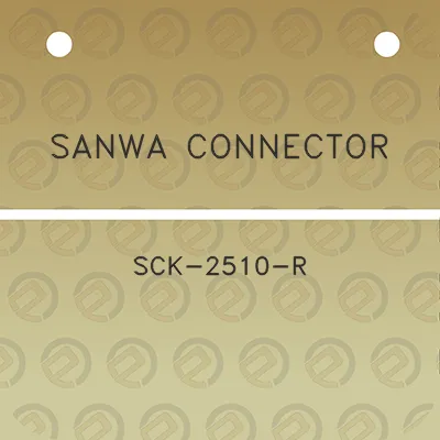 sanwa-connector-sck-2510-r