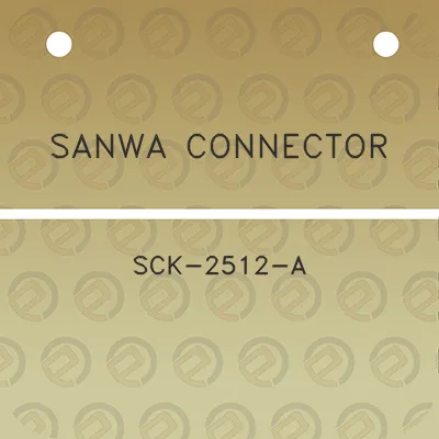 sanwa-connector-sck-2512-a