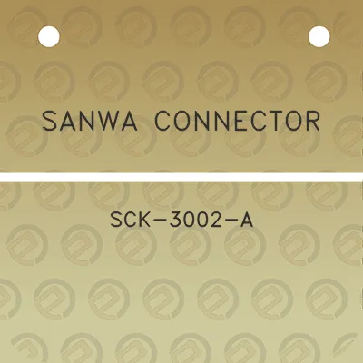 sanwa-connector-sck-3002-a