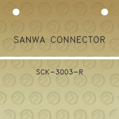 sanwa-connector-sck-3003-r