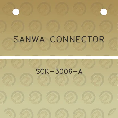 sanwa-connector-sck-3006-a