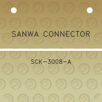 sanwa-connector-sck-3008-a