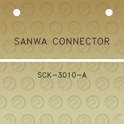 sanwa-connector-sck-3010-a