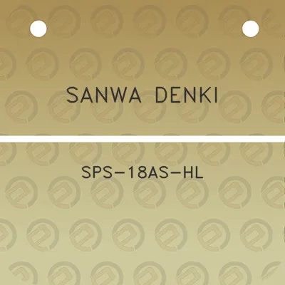 sanwa-denki-sps-18as-hl