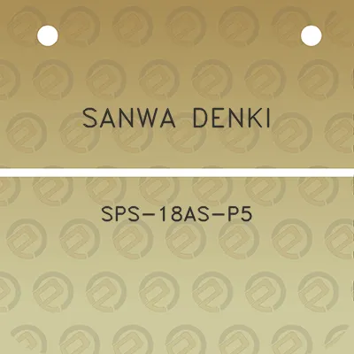 sanwa-denki-sps-18as-p5