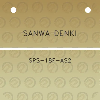 sanwa-denki-sps-18f-as2