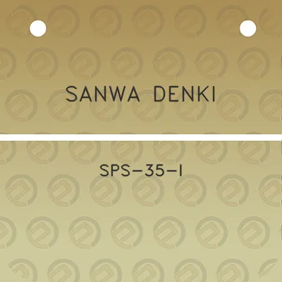 sanwa-denki-sps-35-i