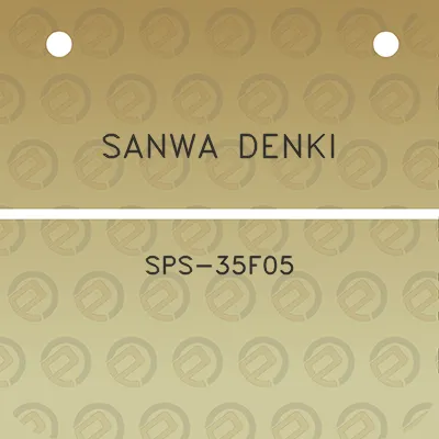 sanwa-denki-sps-35f05