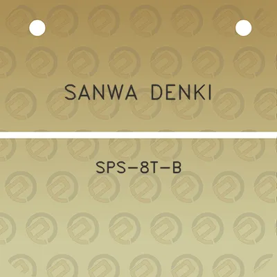 sanwa-denki-sps-8t-b