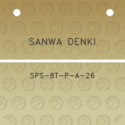 sanwa-denki-sps-8t-p-a-26