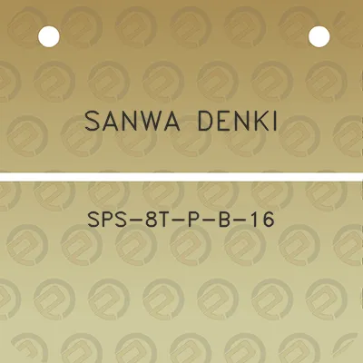 sanwa-denki-sps-8t-p-b-16