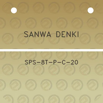 sanwa-denki-sps-8t-p-c-20