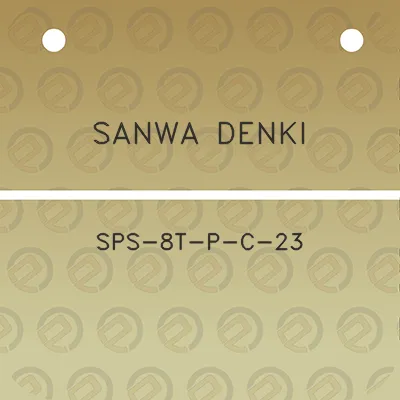 sanwa-denki-sps-8t-p-c-23