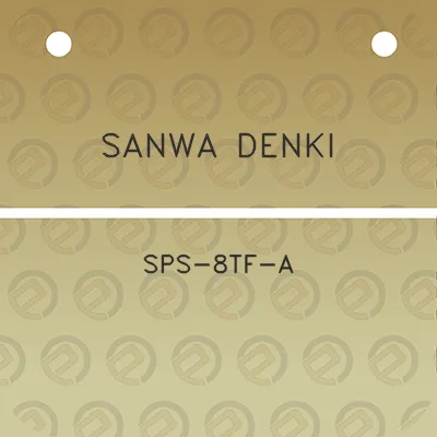 sanwa-denki-sps-8tf-a