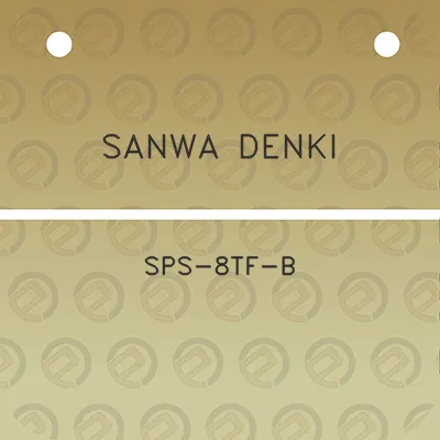 sanwa-denki-sps-8tf-b