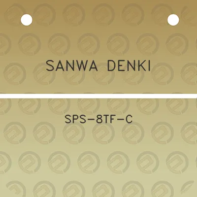 sanwa-denki-sps-8tf-c