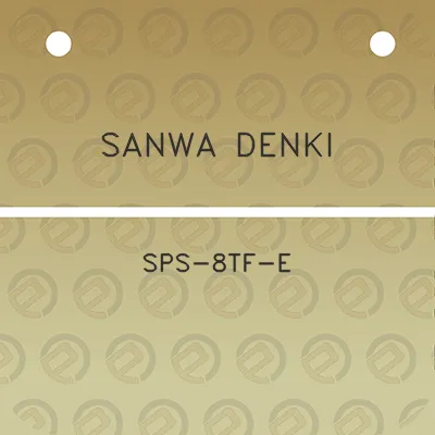 sanwa-denki-sps-8tf-e