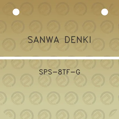 sanwa-denki-sps-8tf-g