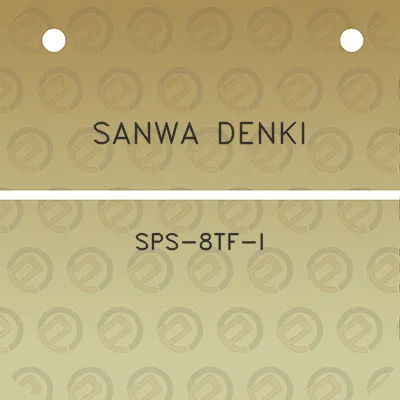 sanwa-denki-sps-8tf-i