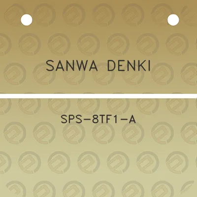 sanwa-denki-sps-8tf1-a