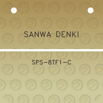 sanwa-denki-sps-8tf1-c