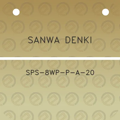 sanwa-denki-sps-8wp-p-a-20