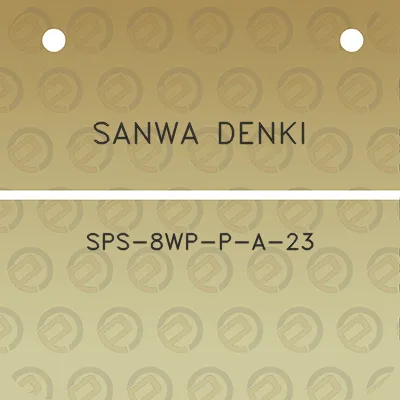 sanwa-denki-sps-8wp-p-a-23