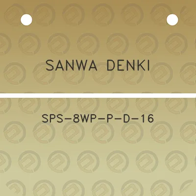 sanwa-denki-sps-8wp-p-d-16