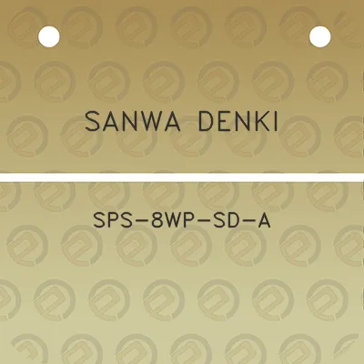 sanwa-denki-sps-8wp-sd-a