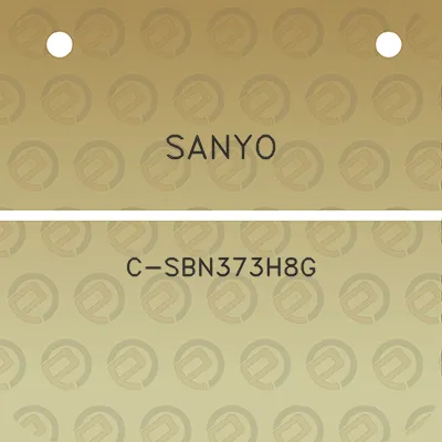 sanyo-c-sbn373h8g