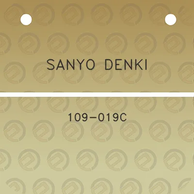 sanyo-denki-109-019c