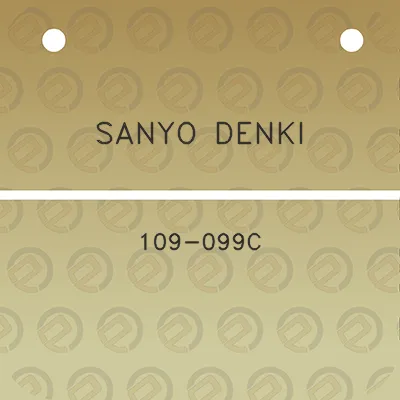 sanyo-denki-109-099c