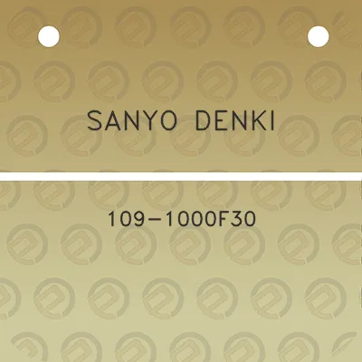 sanyo-denki-109-1000f30